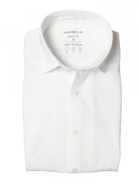 MARVELIS Body Fit jersey skjorte