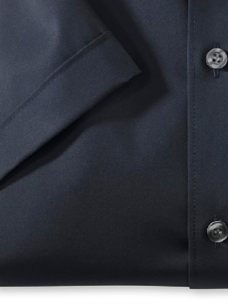 OLYMP Slim Fit Skjorte Marine New York Kent Uni Stretch - Visning 2