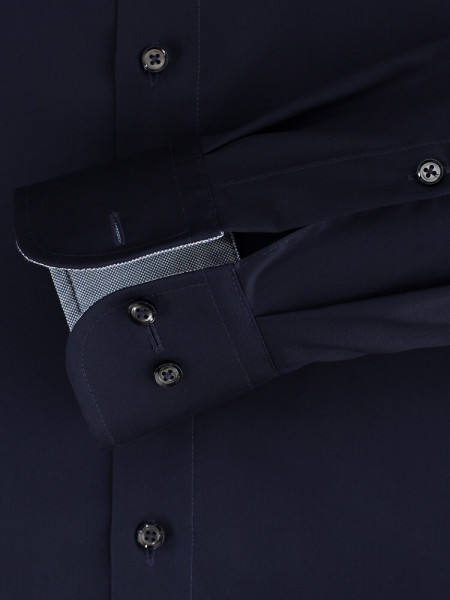 CASAMODA Regular Fit Skjorte Marine Kent Easy Care  - Visning 2