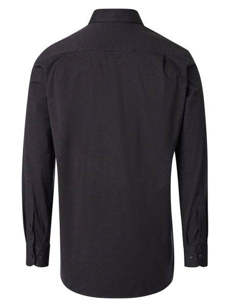 VENTI Comfort Fit Skjorte Antracit Kent Jersey