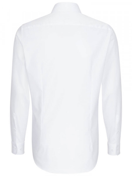 SEIDENSTICKER Tailored Fit Skjorte Hvid Business Kent Original