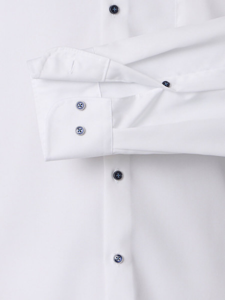 VENTI Comfort Fit Skjorte Hvid Kent Struktur - Visning 2