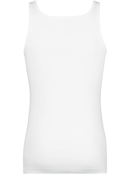 HUBER Regular Fit Hvid Feinripp