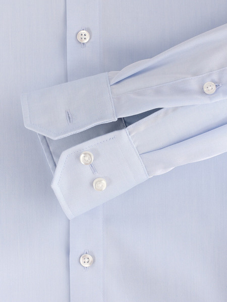 VENTI Regular Fit Skjorte Lyseblå Kent Twill - Visning 2