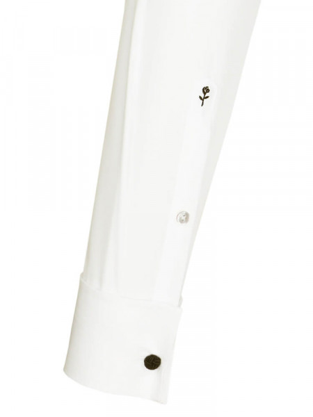 SEIDENSTICKER Tailored Fit Skjorte Lys beige Business Kent Popeline - Visning 1