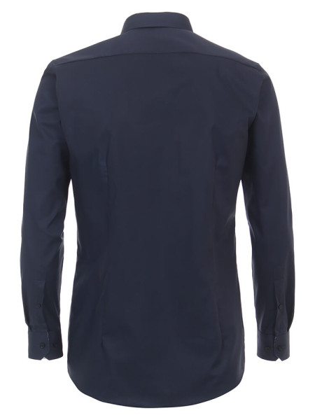 VENTI Slim Fit Skjorte Marine Kent Easy Care