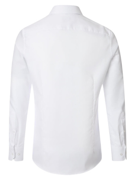 VENTI Regular Fit Skjorte Hvid Button-Down Fein Oxford