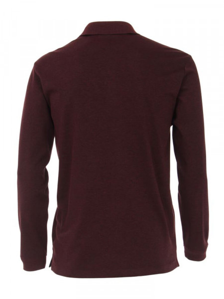 CASAMODA Polo Mørkerød Piqué
