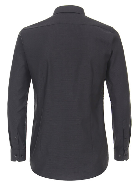 VENTI Slim Fit Skjorte Antracit Kent Easy Care