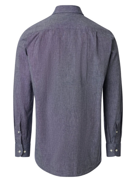 CASAMODA Comfort Fit Skjorte Marine Kent Easy Care