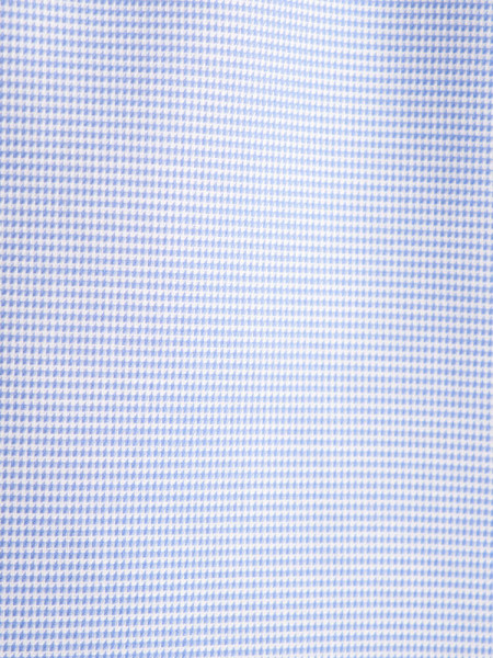 SEIDENSTICKER Regular Fit Skjorte Lyseblå Basic Kent Struktur - Visning 1