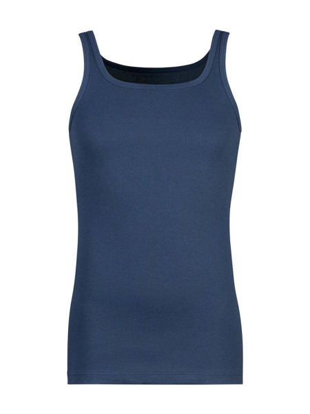 HUBER Cotton Fine Rib Ærmeløs undertrøje