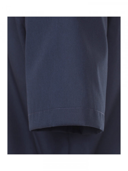 CASAMODA Comfort Fit Skjorte Marine Kent Popeline - Visning 2