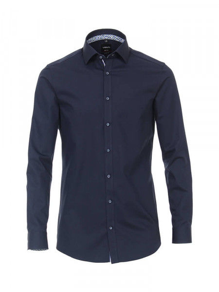 VENTI Body Fit jersey skjorte