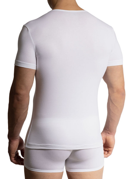 OLAF BENZ Regular Fit Hvid Feinripp