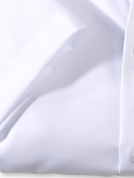 OLYMP Comfort Fit Skjorte Hvid New Kent Popeline - Visning 2