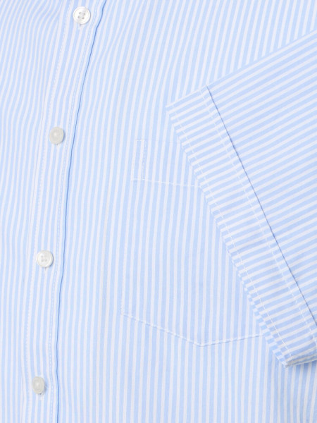CASAMODA Regular Fit Skjorte Lyseblå Button-Down Easy Care  - Visning 2